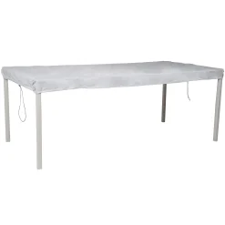 Hot Accessoire  Tissu Gris / Housse De Protection Pour Tables Jusqu'A 210 X 100 Cm - Unisexe Tables