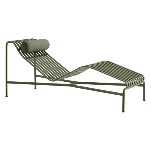 Discount Accessoire  Tissu Vert / Coussin Appui-Tete Pour Bain De Soleil Palissade - Unisexe Bains De Soleil Chaises Longues Et Hamacs