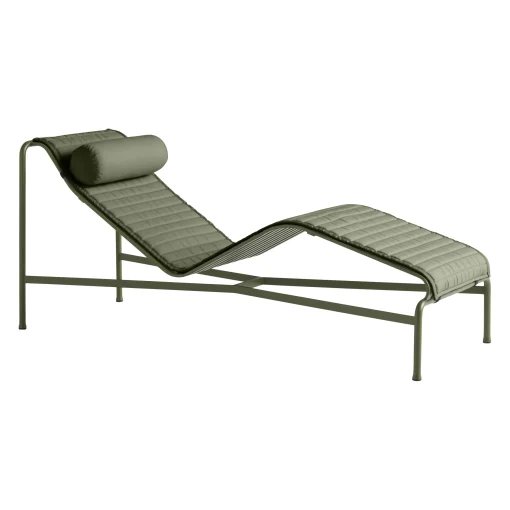 Discount Accessoire  Tissu Vert / Coussin Appui-Tete Pour Bain De Soleil Palissade - Unisexe Bains De Soleil Chaises Longues Et Hamacs