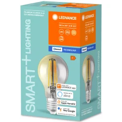 Online Ampoule Led E27 Connectee / Smart+ Verre Gris / Filaments Standard - 6W = 60W / Bluetooth - Variable - Unisexe Ampoules Et Accessoires