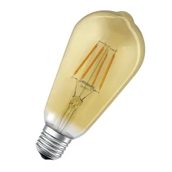 Online Ampoule Led E27 Connectee Smart+ Verre Or / Filaments Edison - 6W = 60W / Bluetooth - Variable - Unisexe Ampoules Et Accessoires