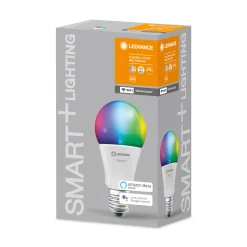 Sale Ampoule Led E27 Connectee Smart+ Plastique Blanc / Standard - Multicolore Rgbw / 9W = 60W - Wifi / Variable - Unisexe Ampoules Et Accessoires