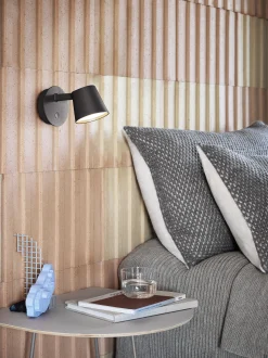 Outlet Applique Avec Prise Tip Led Metal Marron / Orientable - Variateur - Unisexe Led