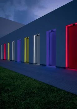 Store Applique D'extérieur Antarktikos Led Metal Metal / Plafonnier - Projection De - Unisexe Lampes De Sol