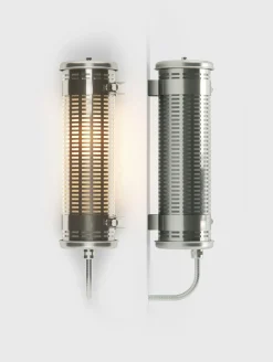 Clearance Applique D'extérieur Gude Argent Metal Metal / L 36 Cm - Unisexe Luminaires De Salle De Bains