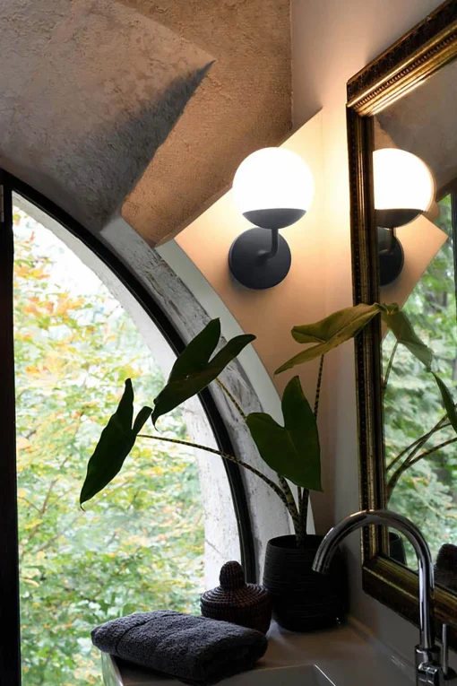 Outlet Applique D'extérieur Mooon! Led Metal Verre Rouge / O 15 Cm - Bluetooth - Unisexe Luminaires D'extérieur