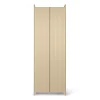 Flash Sale Armoire Sill Bois Beige / L 70 X H 200 Cm - Mdf Rainure - Unisexe Commodes Buffets Armoires