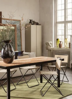Flash Sale Armoire Sill Bois Beige / L 70 X H 200 Cm - Mdf Rainure - Unisexe Commodes Buffets Armoires