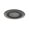 Discount Assiette A Dessert Matera Ceramique Gris / Gres - O 22 Cm - Unisexe Assiettes