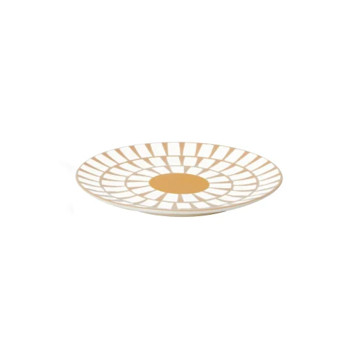 Cheap Assiette A Dessert Soleil Ceramique Orange / O 21 Cm - Unisexe Assiettes