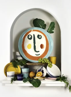 Discount Assiette De Presentation Feast Ceramique / O 35 X H 2 Cm - Unisexe Assiettes