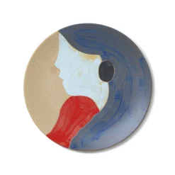 Outlet Assiette De Presentation Ceramic Ceramique / O 37,5 Cm - Peut Etre Fixee Au Mur - Unisexe Assiettes