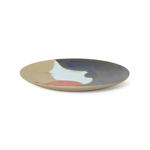 Outlet Assiette De Presentation Ceramic Ceramique / O 37,5 Cm - Peut Etre Fixee Au Mur - Unisexe Assiettes