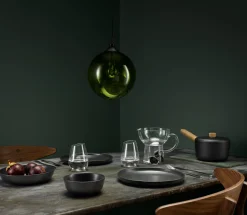 Hot Assiette Nordic Kitchen Ceramique Noir / O 22 Cm - Gres - Unisexe Assiettes