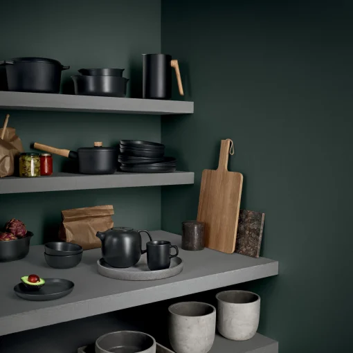 Shop Assiette Nordic Kitchen Ceramique Noir / O 25 Cm - Gres - Unisexe Assiettes