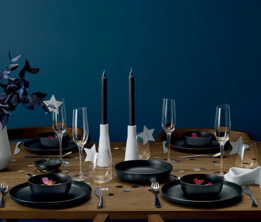 Shop Assiette Nordic Kitchen Ceramique Noir / O 25 Cm - Gres - Unisexe Assiettes