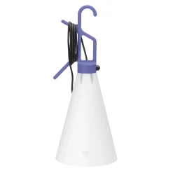 Fashion Baladeuse Mayday Indoor Plastique Violet / Polypropylene Recycle - H 53 Cm - Unisexe Luminaires Iconiques