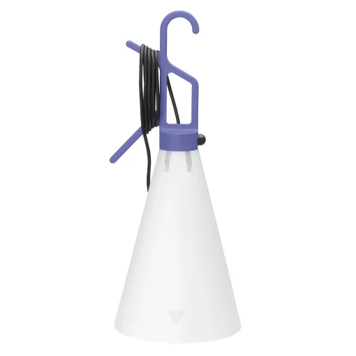 Fashion Baladeuse Mayday Indoor Plastique Violet / Polypropylene Recycle - H 53 Cm - Unisexe Luminaires Iconiques
