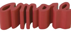Clearance Banc Amore Plastique/  L 145 Cm - Pour L'Exterieur - Unisexe Bancs De Jardin