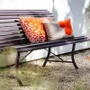 Outlet Banc Avec Dossier Louisiane Metal Vert Gris / L 150 Cm - Metal - Unisexe Bancs De Jardin