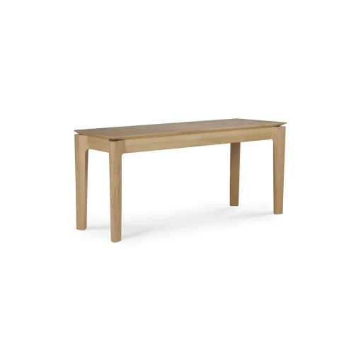 Fashion Banc Bok Bois Naturel / L 126 Cm - Chene Massif - Unisexe Bancs