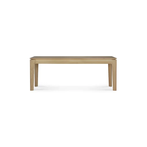 Fashion Banc Bok Bois Naturel / L 126 Cm - Chene Massif - Unisexe Bancs