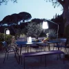 Fashion Banc Monceau Xl Metal Bleu / L 160 Cm - 3 A 4 Places - Unisexe Bancs