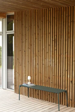 Hot Banc Novo Metal Beige / L 145 Cm - Unisexe Bancs De Jardin