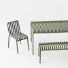 Outlet Banc Palissade Metal Gris / L 120 Cm - R & E Bouroullec - Unisexe Bancs