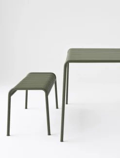 Outlet Banc Palissade Metal Gris / L 120 Cm - R & E Bouroullec - Unisexe Bancs