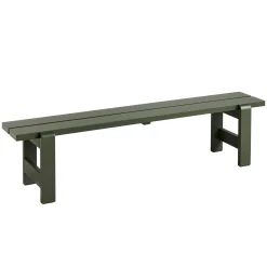 Sale Banc Weekday Bois Vert / L 190 Cm - Unisexe Bancs De Jardin