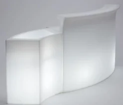 Fashion Bar Lumineux Break Bar Plastique/ L 175 Cm - Unisexe Tables Hautes Et Bars D'extérieur