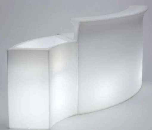 Fashion Bar Lumineux Break Bar Plastique/ L 175 Cm - Unisexe Tables Hautes Et Bars D'extérieur