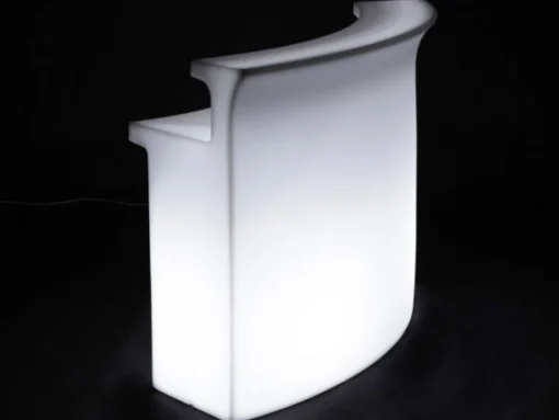 Fashion Bar Lumineux Break Bar Plastique/ L 175 Cm - Unisexe Tables Hautes Et Bars D'extérieur