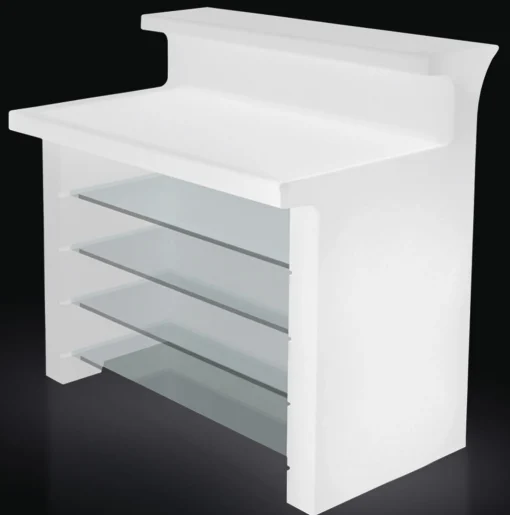 Shop Bar Lumineux Break Line Plastique/ L 120 Cm - Unisexe Tables Hautes Et Bars D'extérieur
