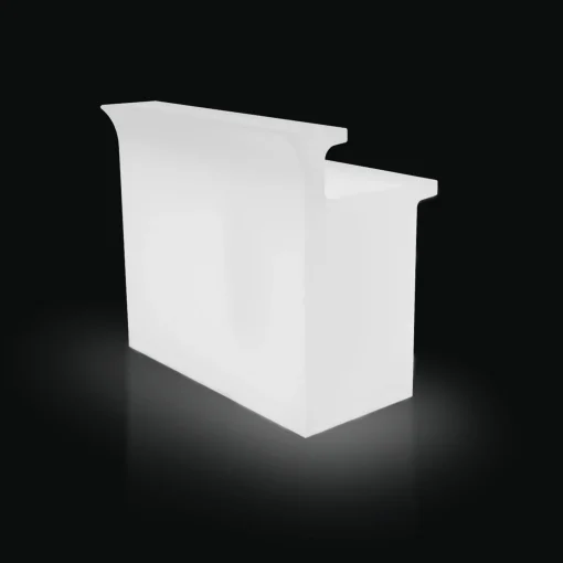 Shop Bar Lumineux Break Line Plastique/ L 120 Cm - Unisexe Tables Hautes Et Bars D'extérieur