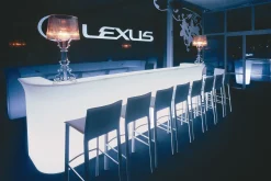 Best Bar Lumineux Jumbo Plastique / L 90 Cm - Unisexe Tables Hautes Et Bars D'extérieur