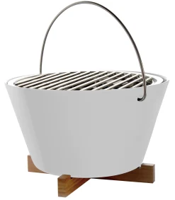 Flash Sale Barbecue Portable A Charbon  Metal Ceramique Bois/ O 30 X H 20 Cm - Unisexe Barbecues Et Braseros