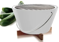 Flash Sale Barbecue Portable A Charbon  Metal Ceramique Bois/ O 30 X H 20 Cm - Unisexe Barbecues Et Braseros