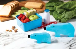 Best Sale Bloc Refrigerant Blue Bear Plastique / Large - L 18 Cm - Unisexe Accessoires Cuisine