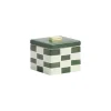 Shop Boite Carre Small Ceramique/ 8 X 8 X H 7 Cm - Gres - Unisexe Boîtes Et Conservation