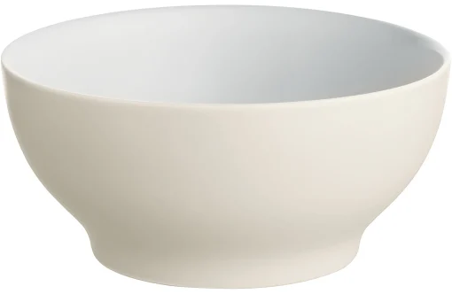 Clearance Bol Tonale Ceramique Blanc Beige Small / O 15 Cm - Unisexe Saladiers Coupes Et Bols