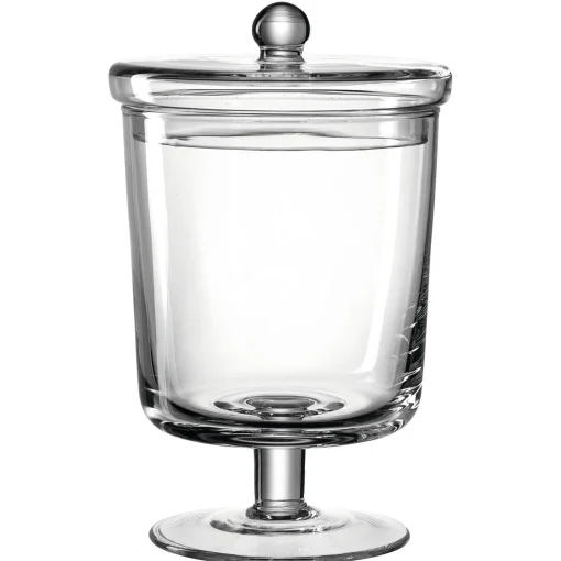 New Bonbonniere Poesia Verre / O 15 X H 23 Cm - Verre - Unisexe Boîtes Et Conservation