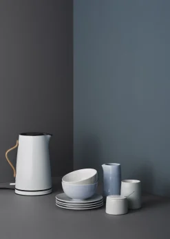 Online Bouilloire Electrique Emma Metal Gris Bois Naturel / 1,2 L - Unisexe Electroménager