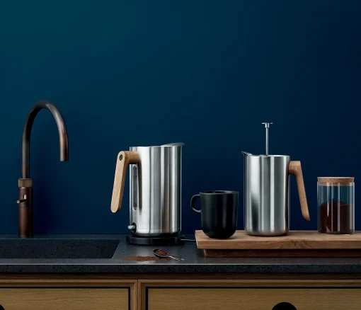 Online Bouilloire Electrique Nordic Kitchen Bois Bois Naturel Metal / 1,5 L - Acier & Chene - Unisexe Electroménager
