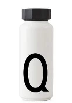 Shop Bouteille Isotherme A-Z Metal / 500 Ml - Lettre Q - Unisexe Gourdes Et Thermos