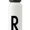 Clearance Bouteille Isotherme A-Z Metal / 500 Ml - Lettre R - Unisexe Gourdes Et Thermos