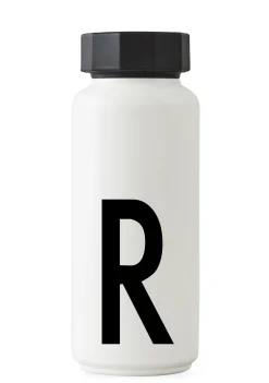 Clearance Bouteille Isotherme A-Z Metal / 500 Ml - Lettre R - Unisexe Gourdes Et Thermos