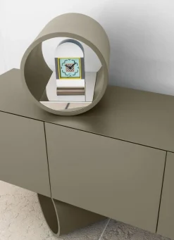 Hot Buffet Giunone N°2 Bois Vert / L 220 Cm -  Laque - Unisexe Commodes Buffets Armoires