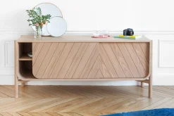 Cheap Buffet Marius Bois/ Meuble Tv - L 155 X H 65 Cm - Unisexe Commodes Buffets Armoires